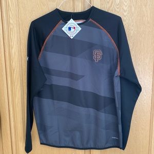 Brand new MLB Authentic Majestic San Francisco Therma Base Baseball Warm Up Top